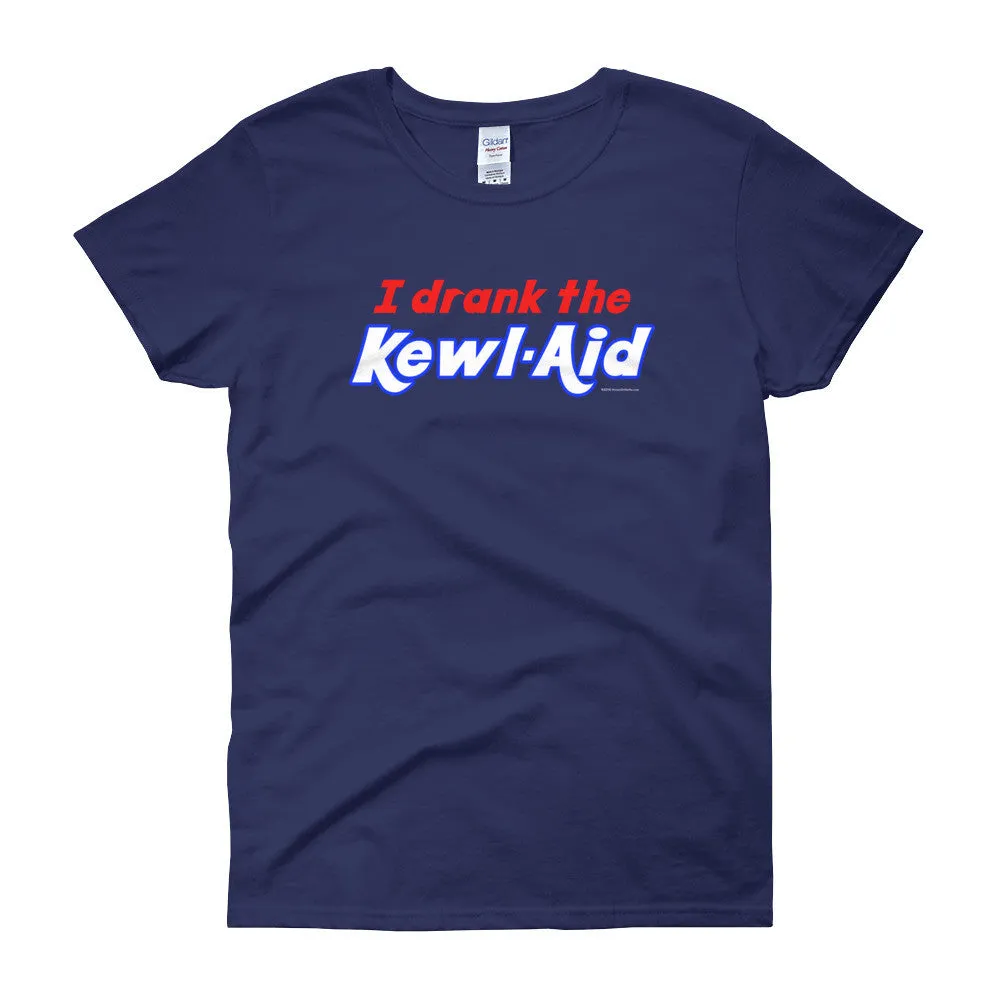 I Drank the Kewl Aid Fitted T-Shirt