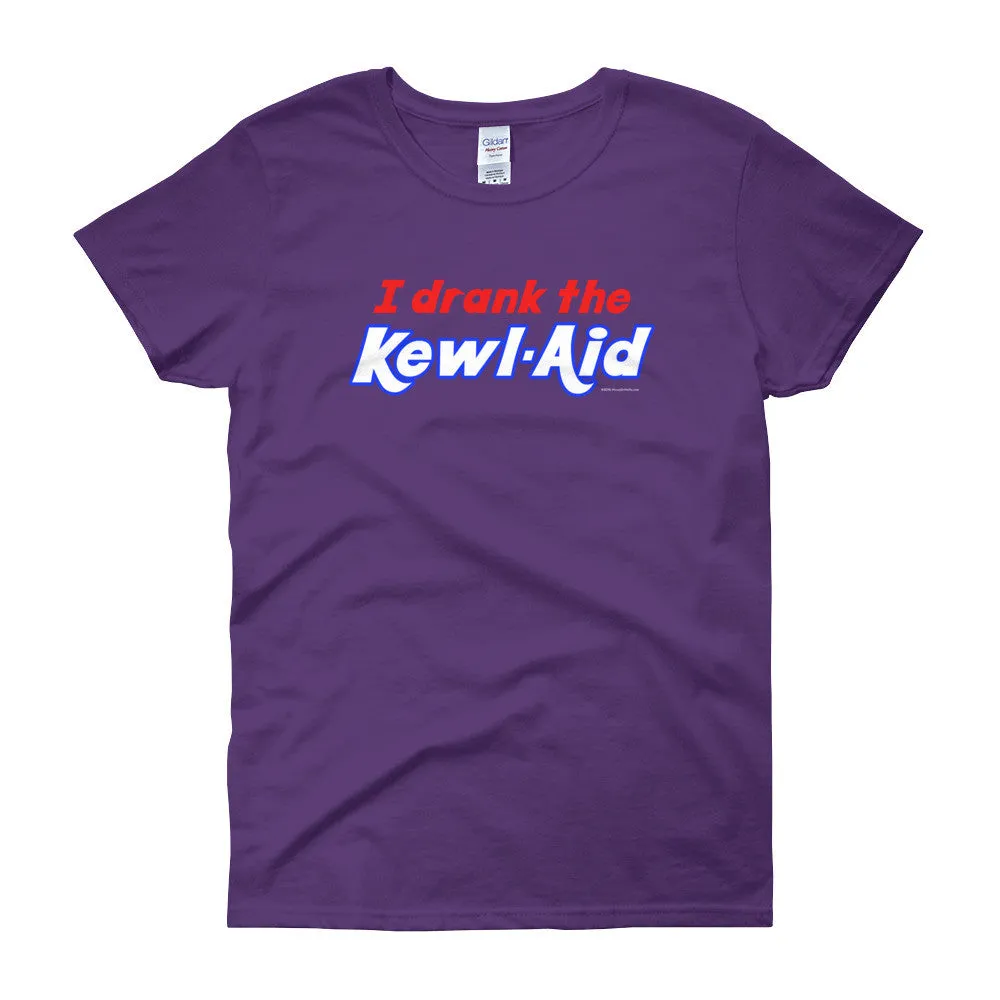 I Drank the Kewl Aid Fitted T-Shirt