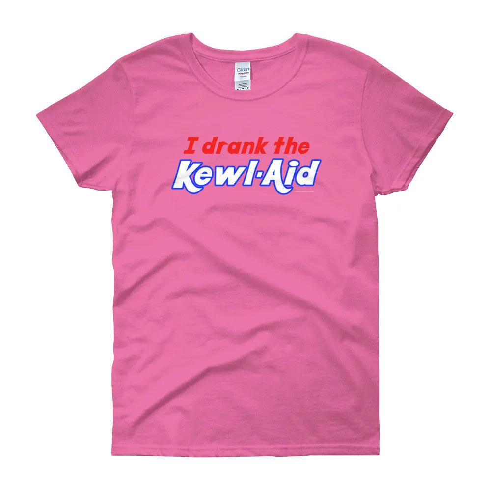 I Drank the Kewl Aid Fitted T-Shirt