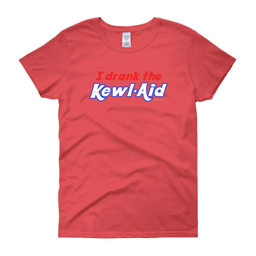 I Drank the Kewl Aid Fitted T-Shirt