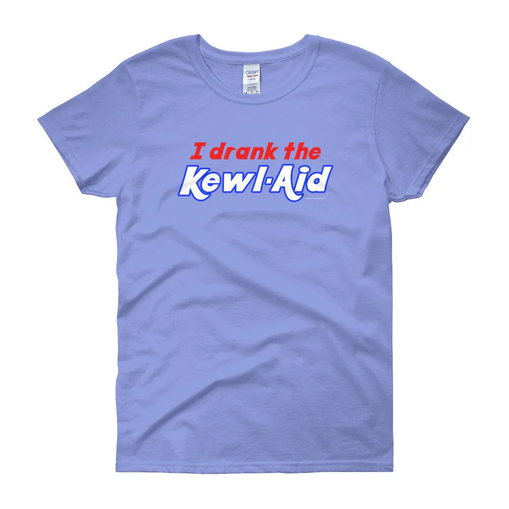 I Drank the Kewl Aid Fitted T-Shirt