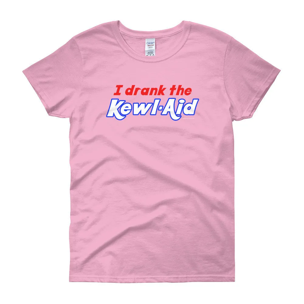 I Drank the Kewl Aid Fitted T-Shirt