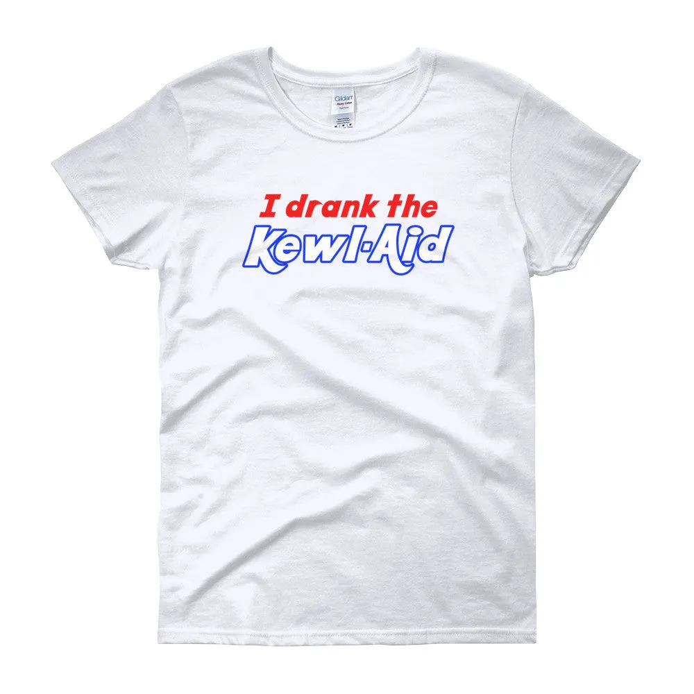 I Drank the Kewl Aid Fitted T-Shirt