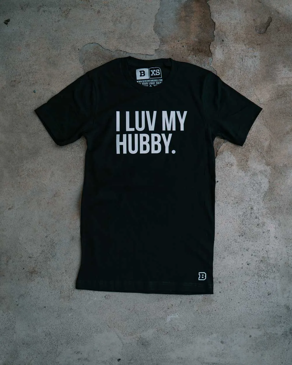 I Luv My Hubby Adult Box T-Shirt