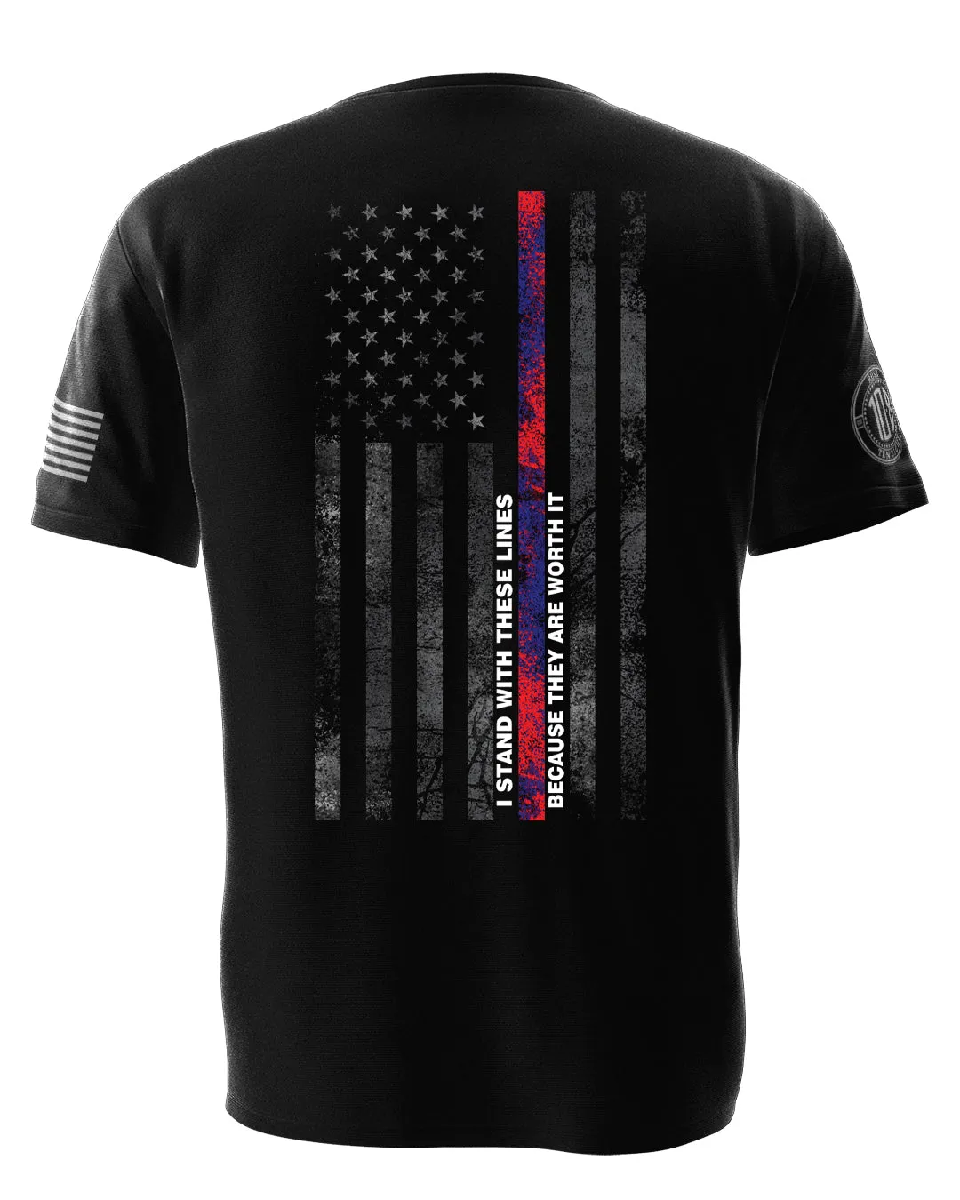 I Stand With These Lines Men's Tee