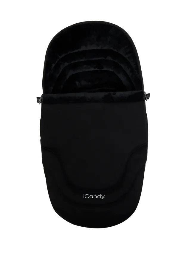 iCandy Orange 4 Footmuff - Black