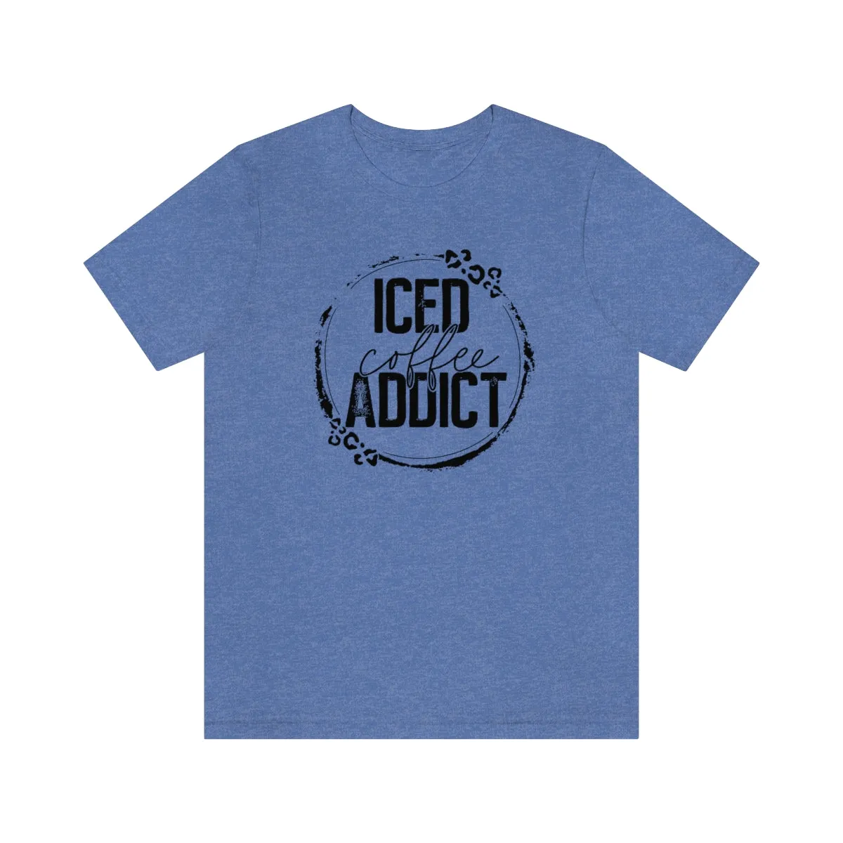 Iced Coffee Addict © Unisex Top (Black)