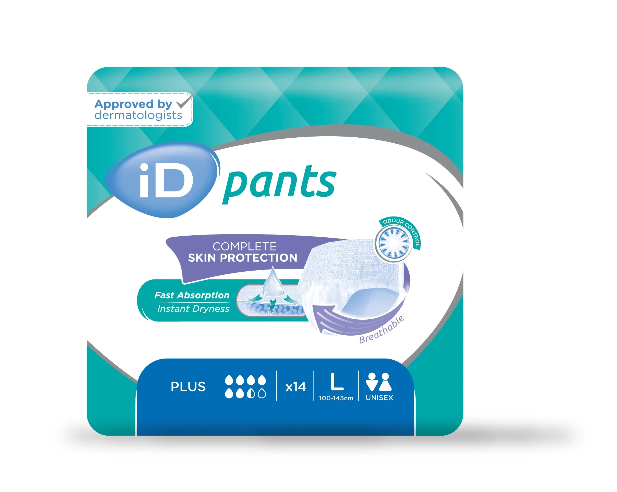 iD Pants Plus Large | Case of 8