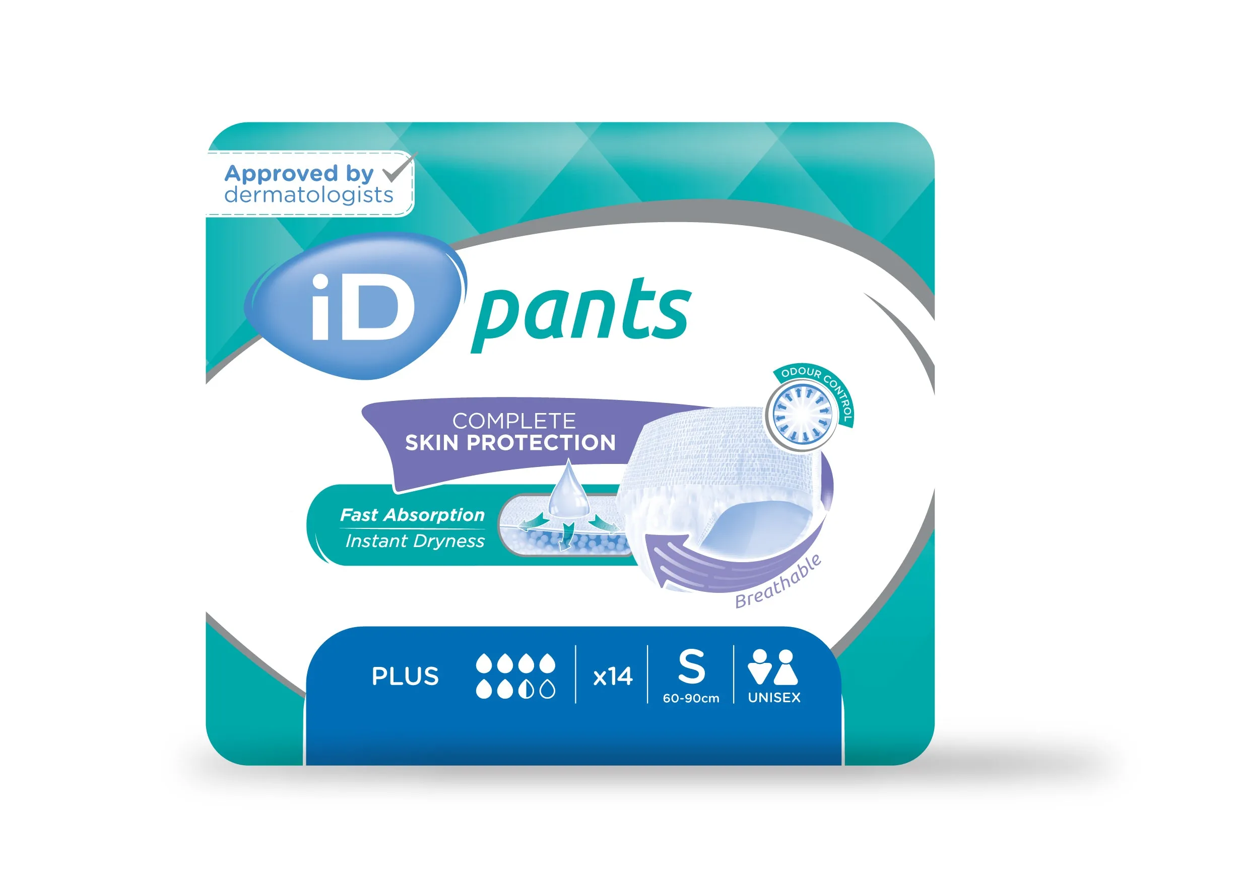 iD Pants Plus Small | Case of 8