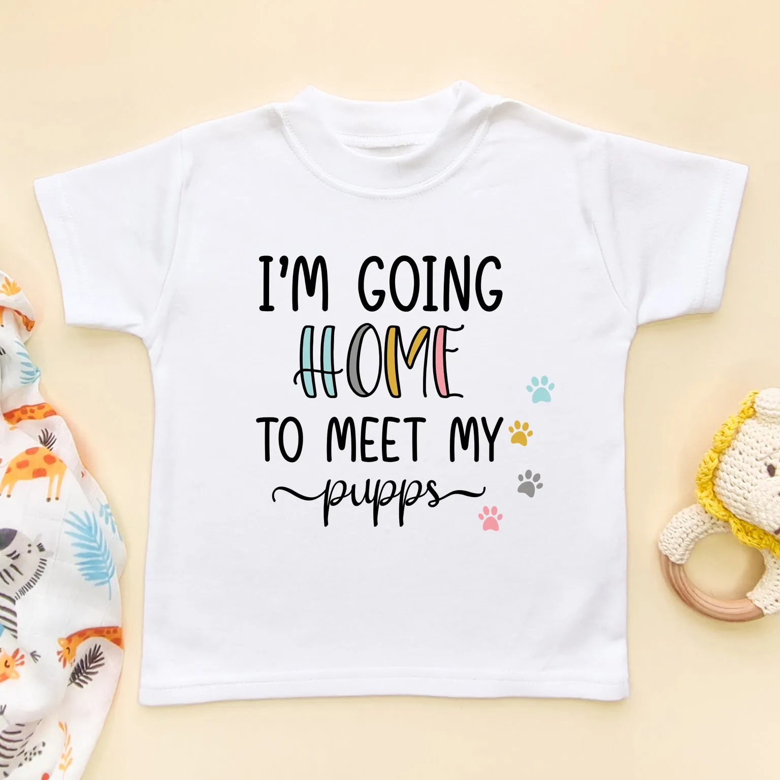 I'm Going Home To Meet My Pupps T Shirt