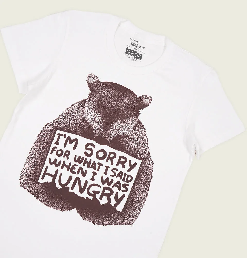 I'M SORRY FOR WHAT I SAID ... Women's Fitted T-shirt