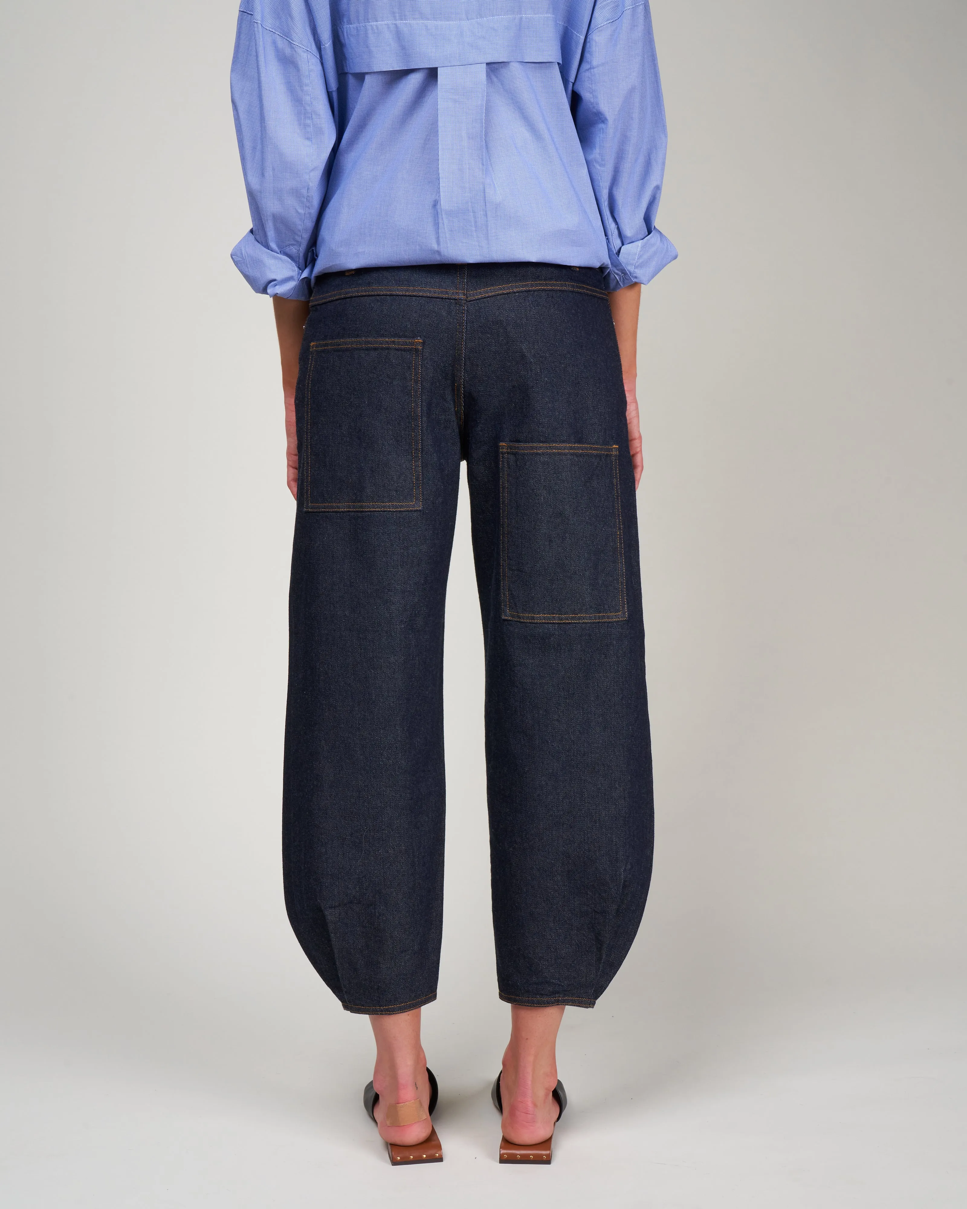 indigo denim brancusi jean - dark denim