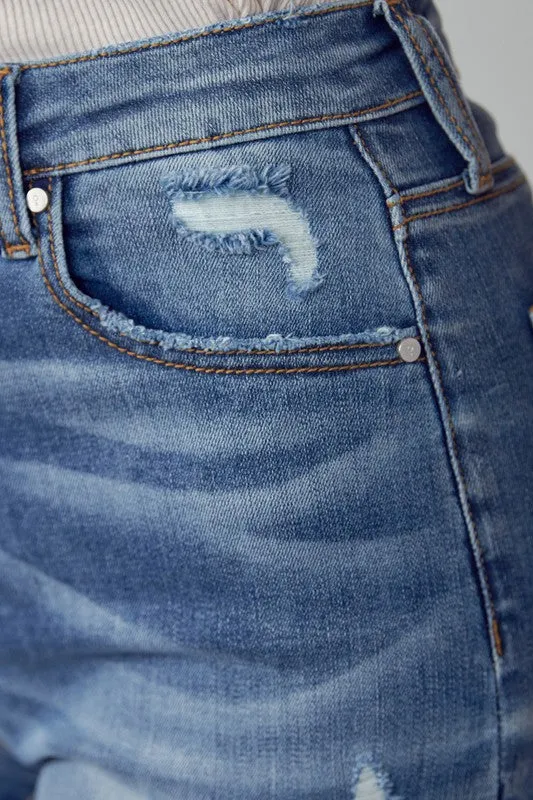 Insane Gene HIGH RISE GIRLFRIEND JEANS