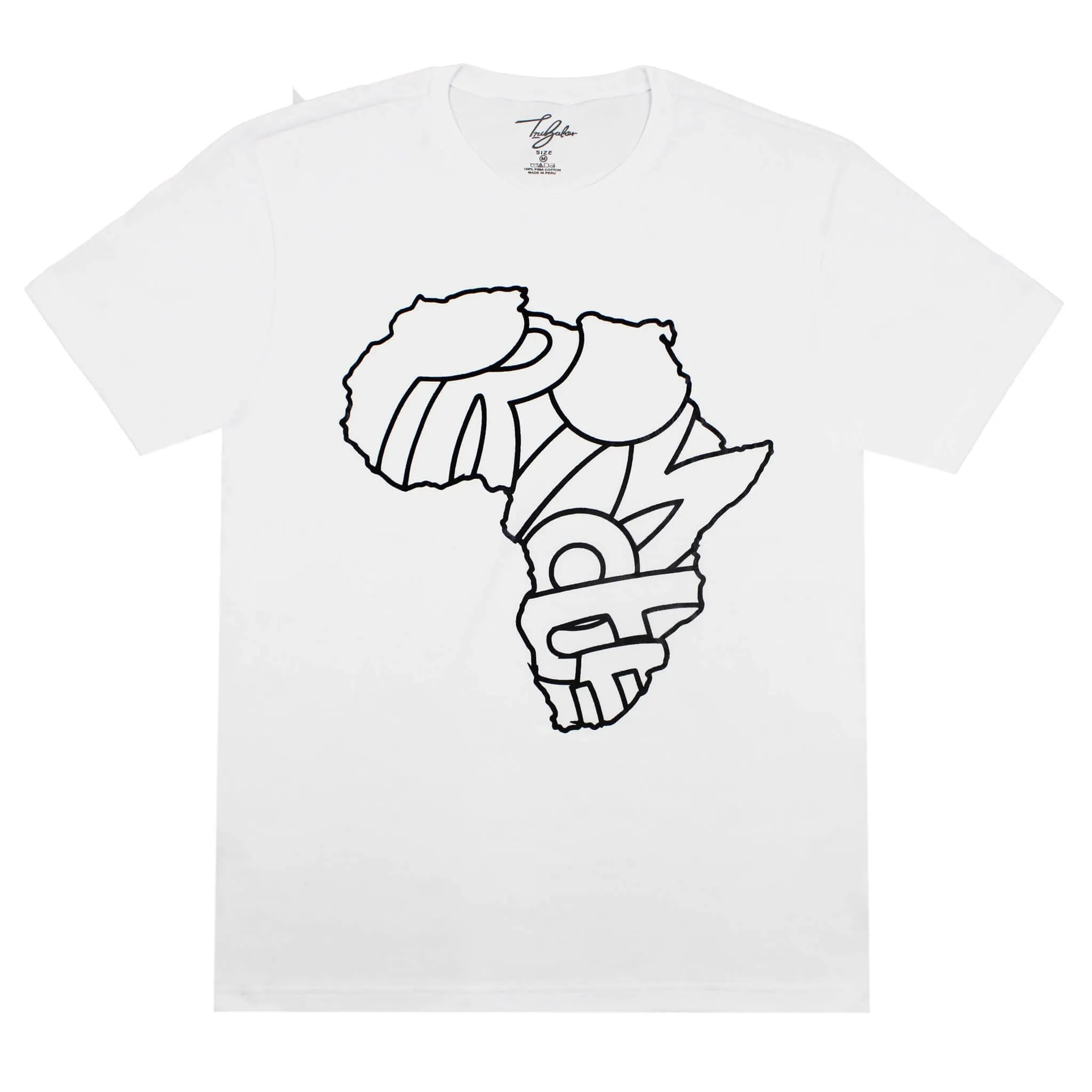 #IPROMOTE AFRICA CONTINENT MAP SAHARA EDITION (UNISEX SHORT SLEEVE T-SHIRT)