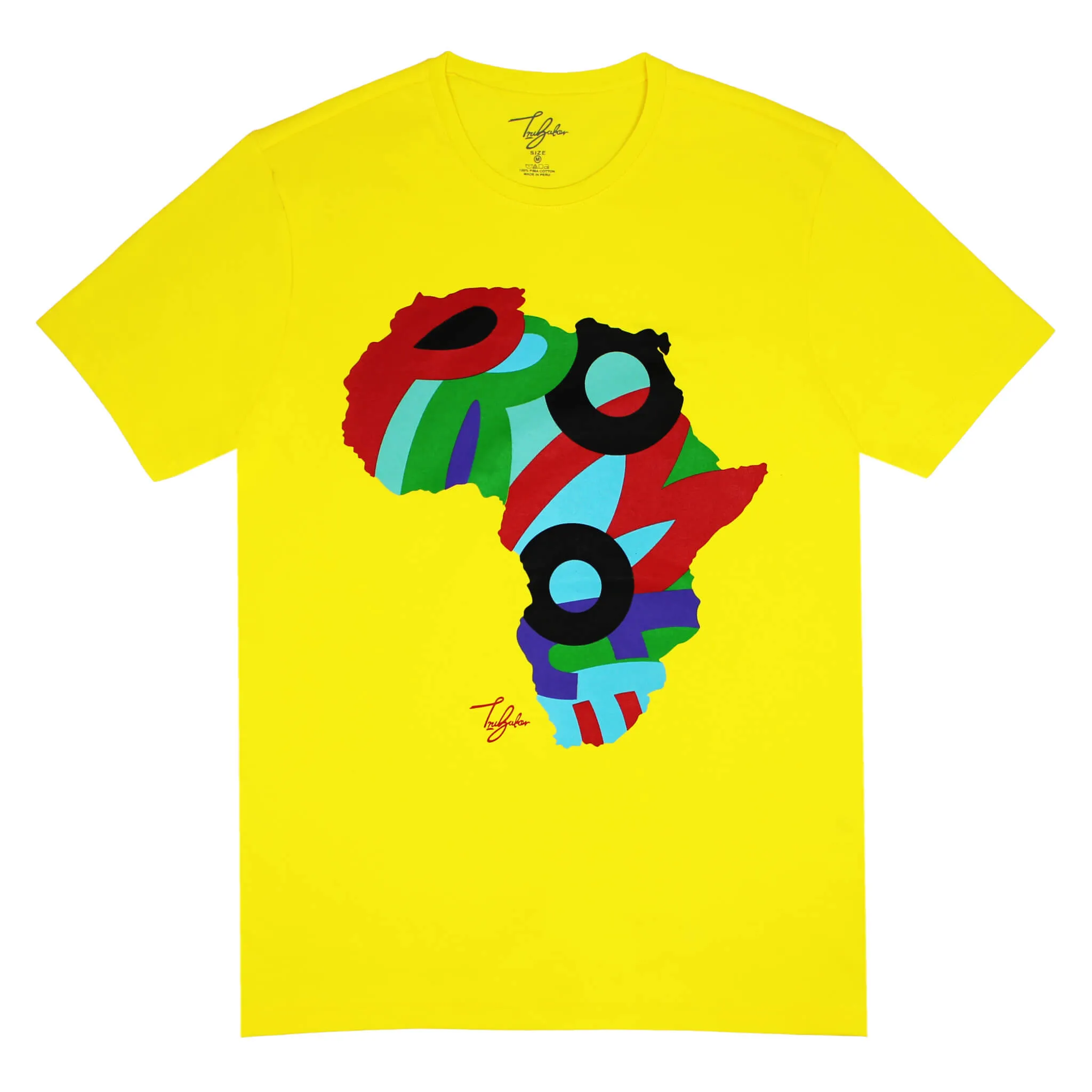 #IPROMOTE AFRICA CONTINENT MAP YAA ASANTEWAA EDITION (UNISEX SHORT SLEEVE T-SHIRT)