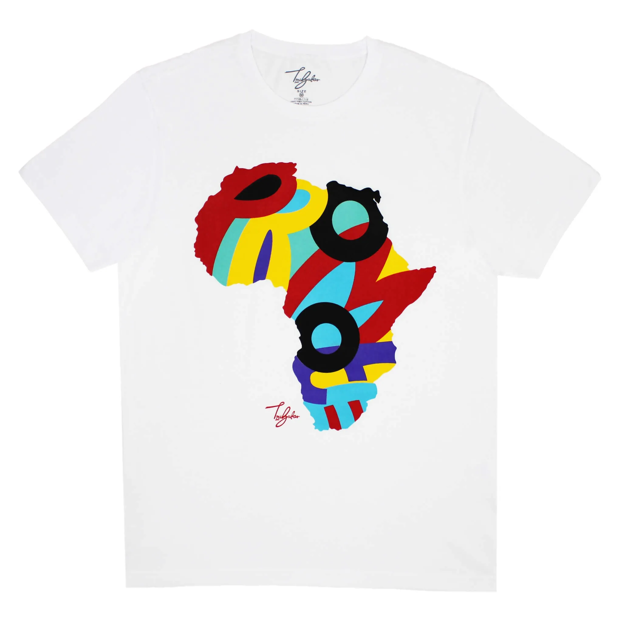 #IPROMOTE AFRICA CONTINENT MAP YAA ASANTEWAA EDITION (UNISEX SHORT SLEEVE T-SHIRT)