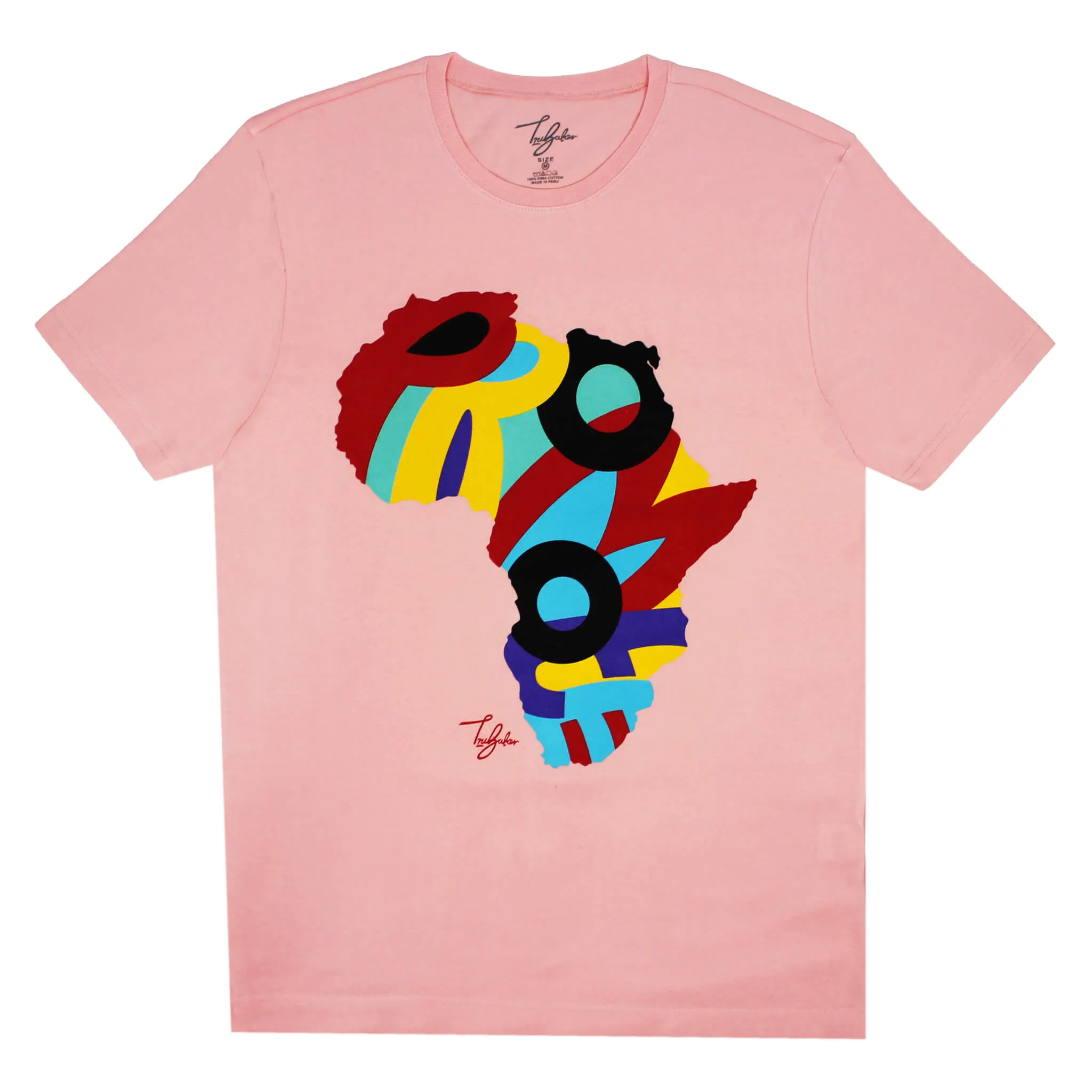 #IPROMOTE AFRICA CONTINENT MAP YAA ASANTEWAA EDITION (UNISEX SHORT SLEEVE T-SHIRT)