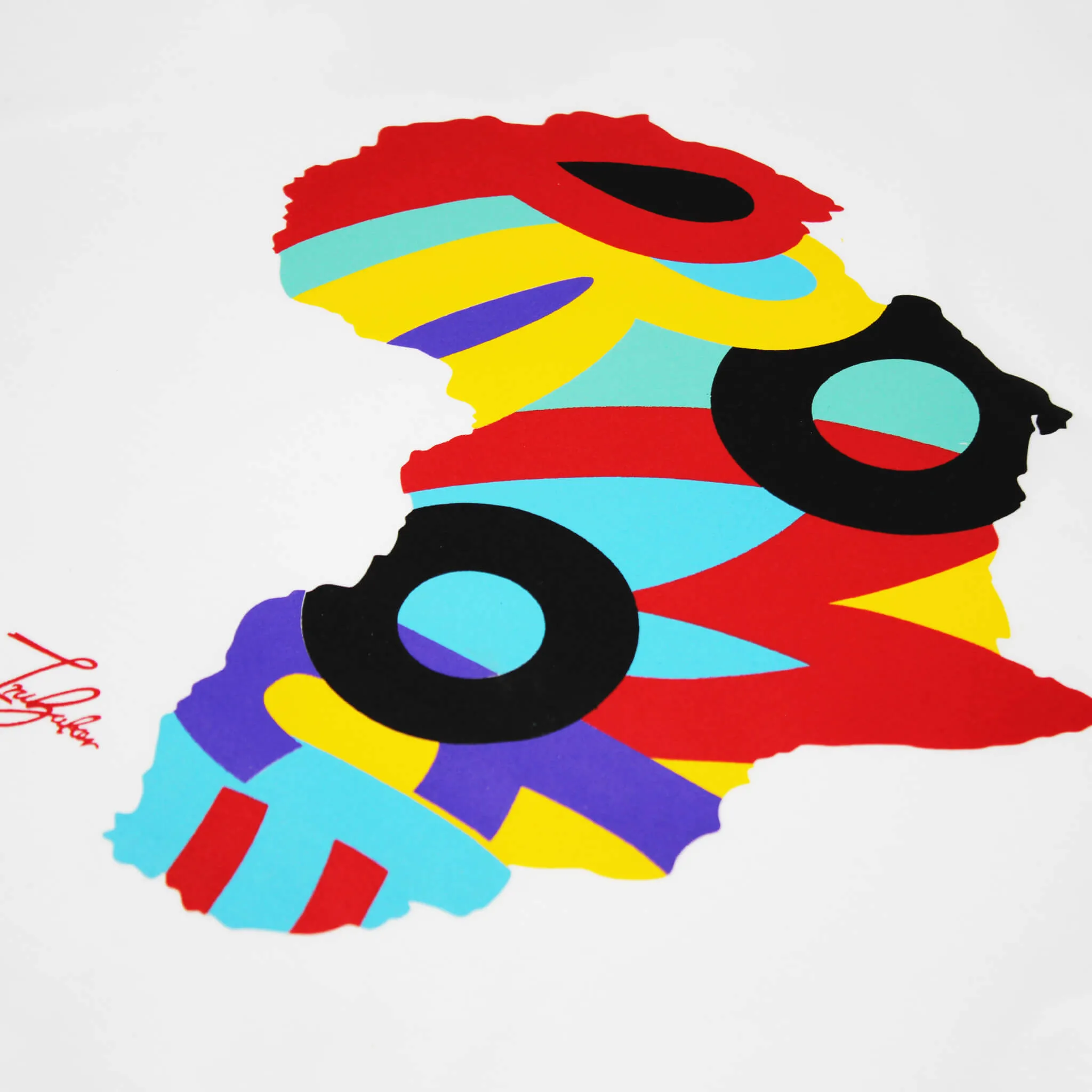#IPROMOTE AFRICA CONTINENT MAP YAA ASANTEWAA EDITION (UNISEX SHORT SLEEVE T-SHIRT)