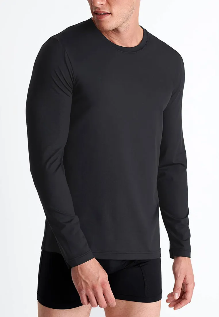 ISSIMO Mens Round Neck Long Sleeve