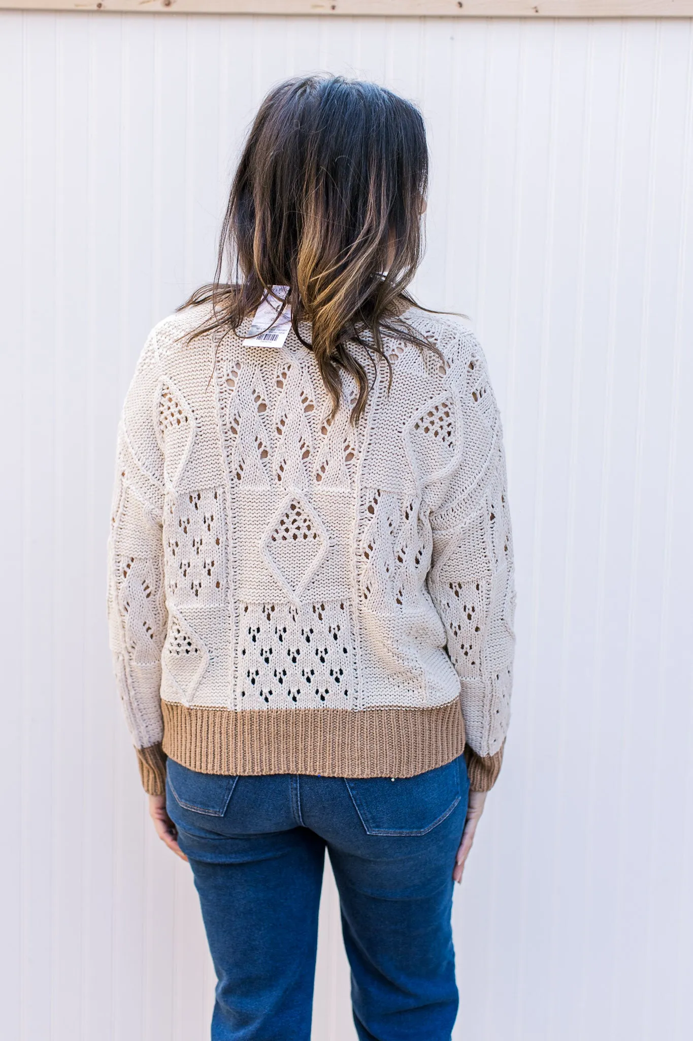 Ivory Botanical Sweater B