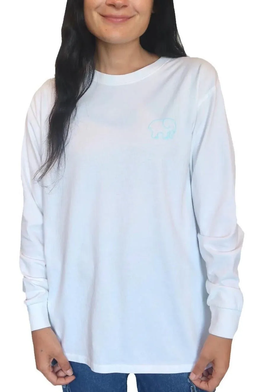 Ivory Ella Smiley Long Sleeved T-Shirt