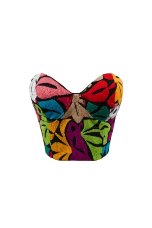 Jalapa de Díaz Strapless Bustier