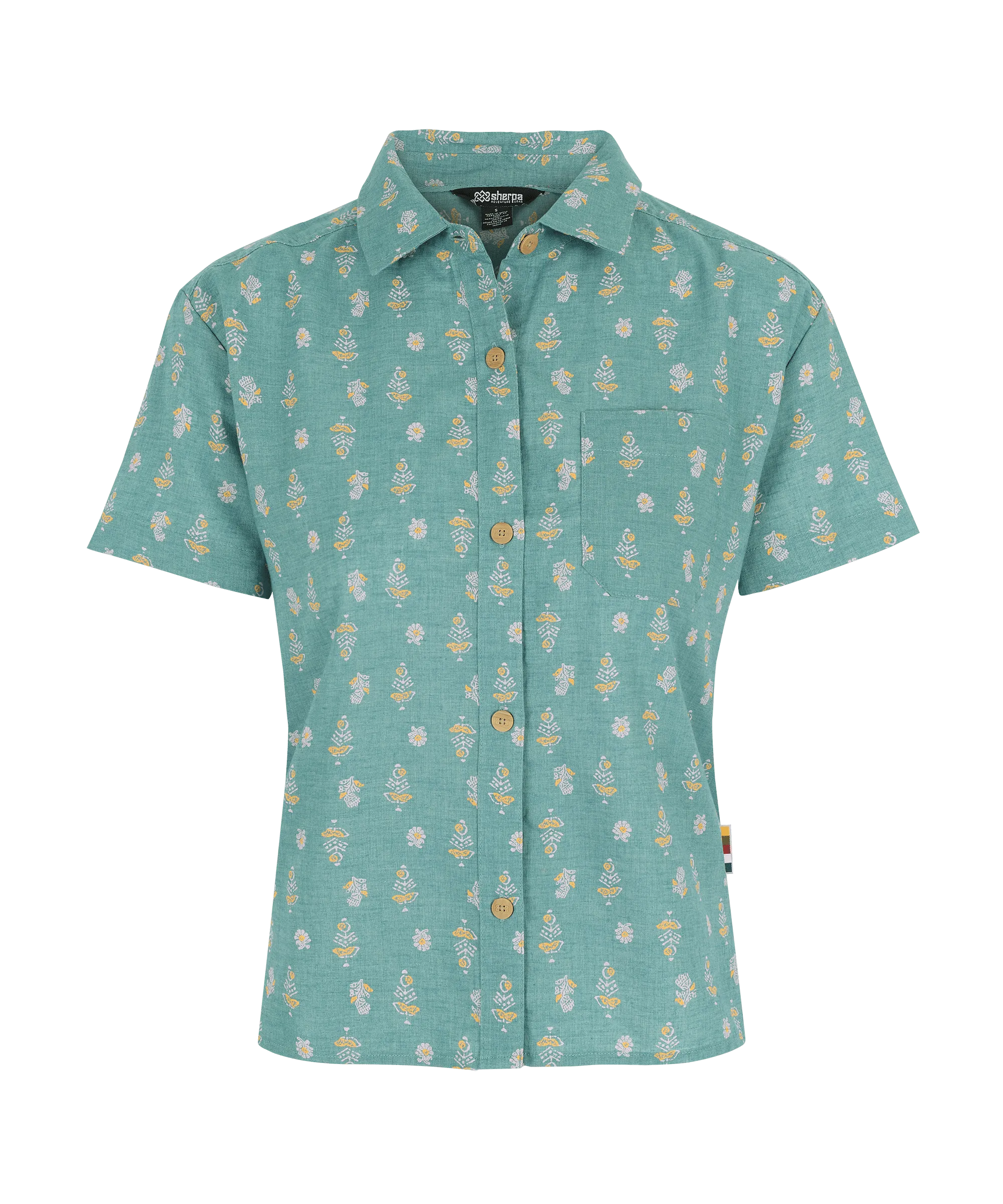 Jaya Camp Shirt - Hydra Indi Blossom