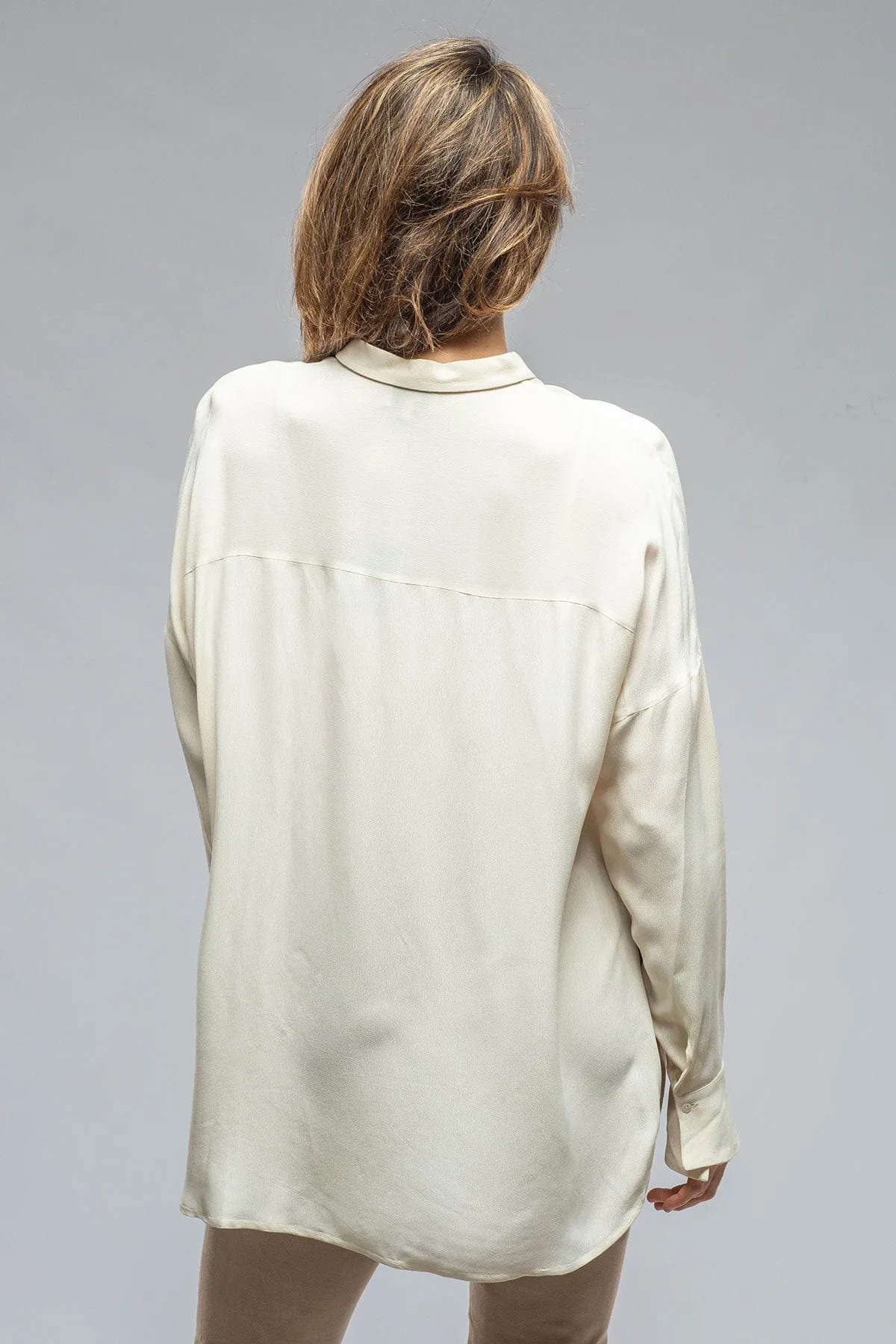 Jazz Crepe Shirt In Beige