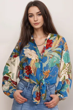 Johnny Was Teebee Tori Button-Down Blouse C15123B7
