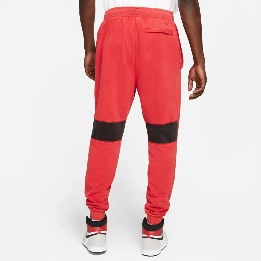 JORDAN DRI FIT AIR FLEECE PANTS "GYM RED"