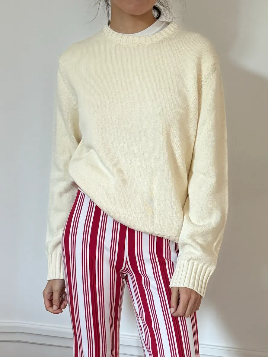Jordan Sweater - Ivory (By Phone Order Only)