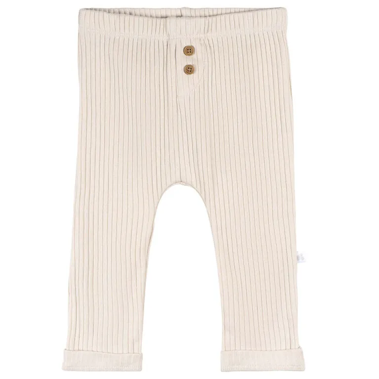 Just Born 2 Pack Pants - Tan