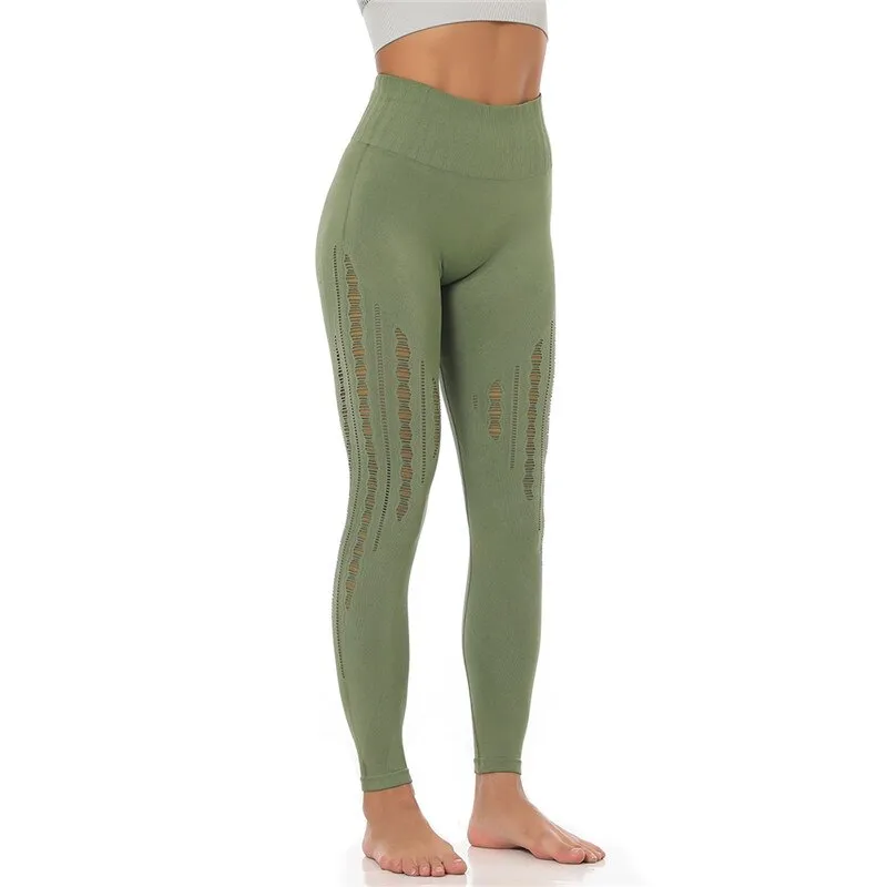 Kaminsky Women Seamless Leggings High Waist Workout Leggings Sporting Activewear Sweat Pants Jegging Ladies Fitness Leggings