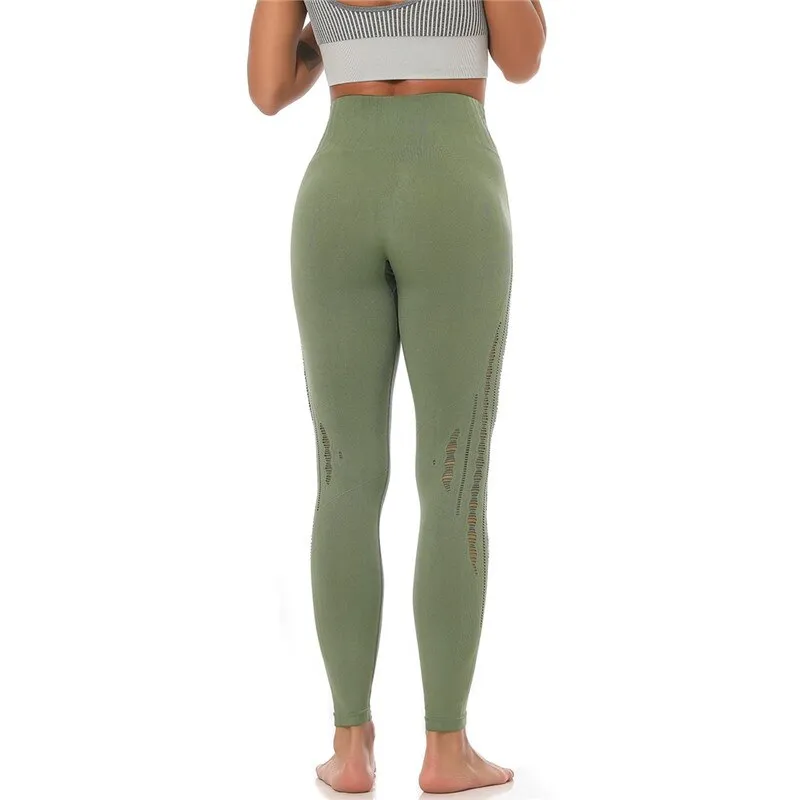 Kaminsky Women Seamless Leggings High Waist Workout Leggings Sporting Activewear Sweat Pants Jegging Ladies Fitness Leggings