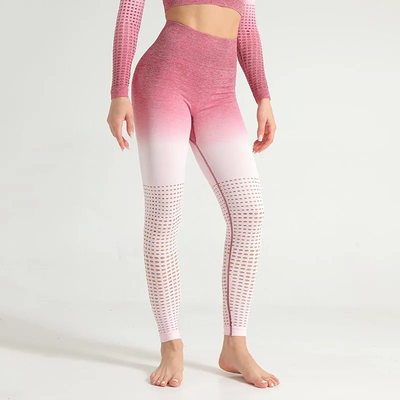 Kaminsky Women Seamless Leggings High Waist Workout Leggings Sporting Activewear Sweat Pants Jegging Ladies Fitness Leggings