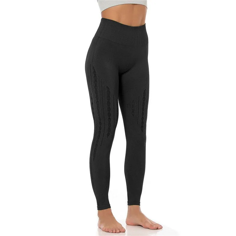 Kaminsky Women Seamless Leggings High Waist Workout Leggings Sporting Activewear Sweat Pants Jegging Ladies Fitness Leggings