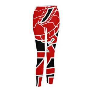 Kanji Japanese dragon Womens Yoga Pant