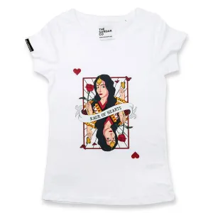 Kaur of Hearts Premium Fitted Women's T-shirt