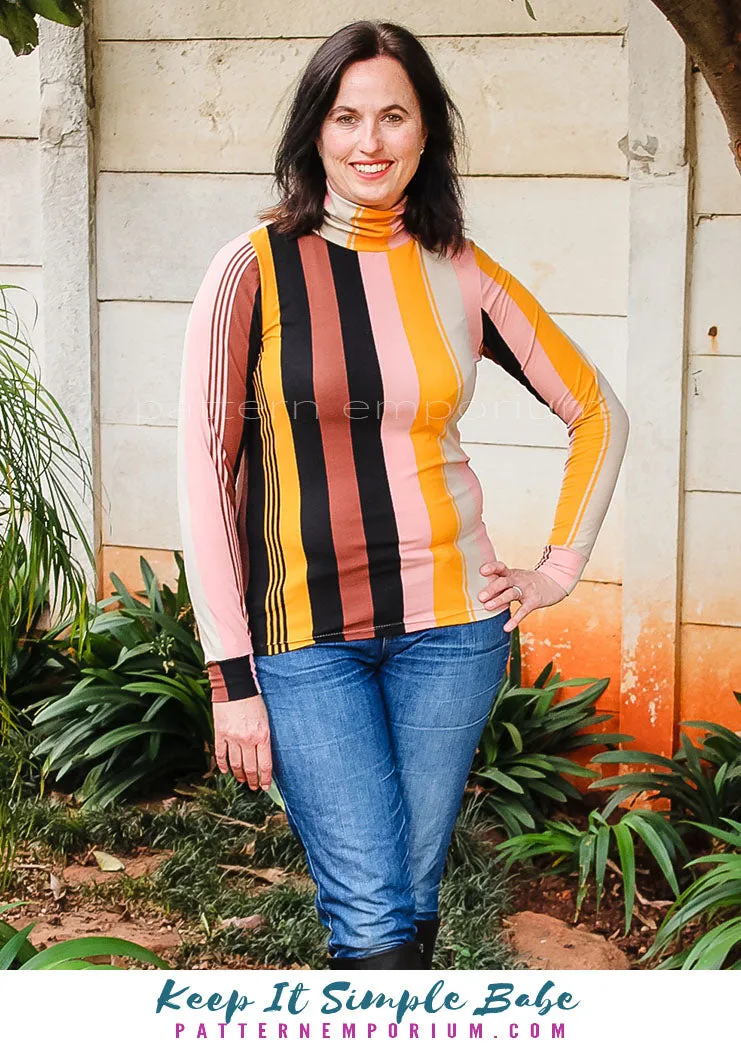 Keep It Simple | Semi Fitted T-shirt Sewing Pattern