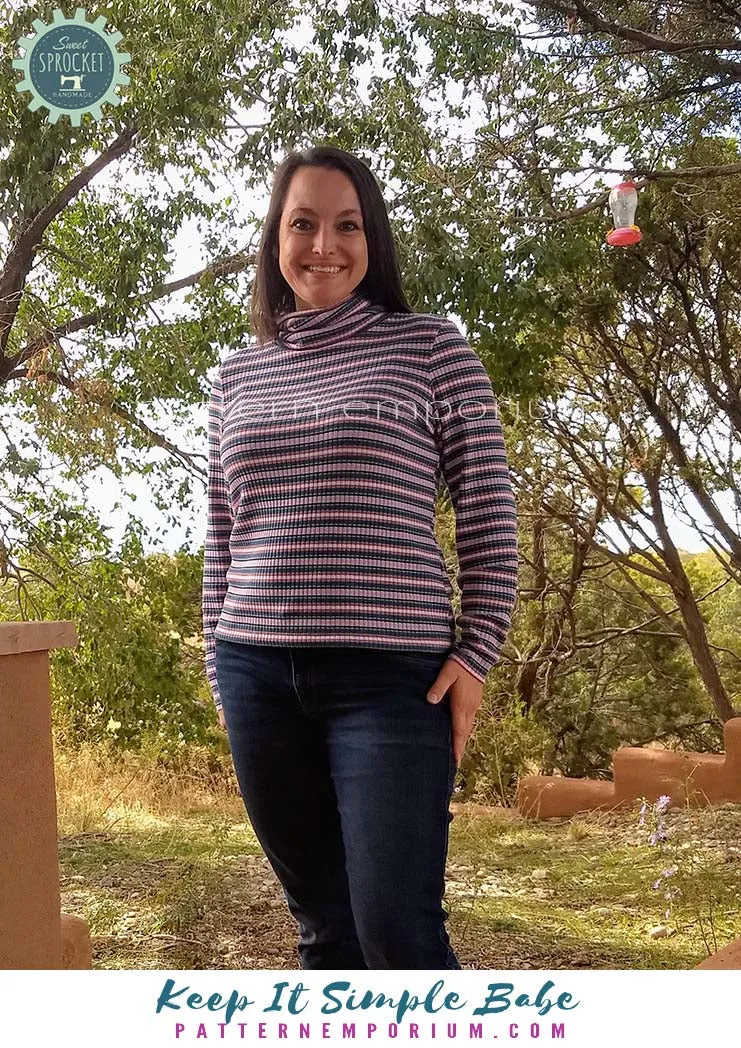 Keep It Simple | Semi Fitted T-shirt Sewing Pattern