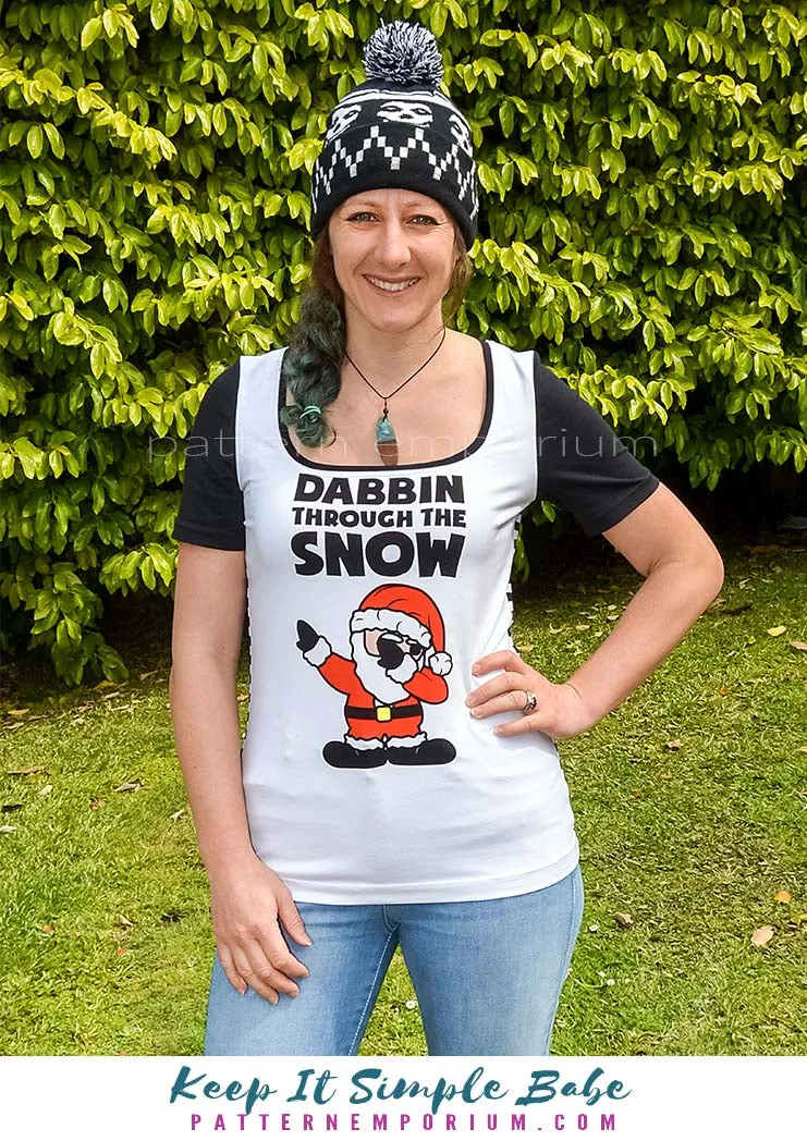 Keep It Simple | Semi Fitted T-shirt Sewing Pattern