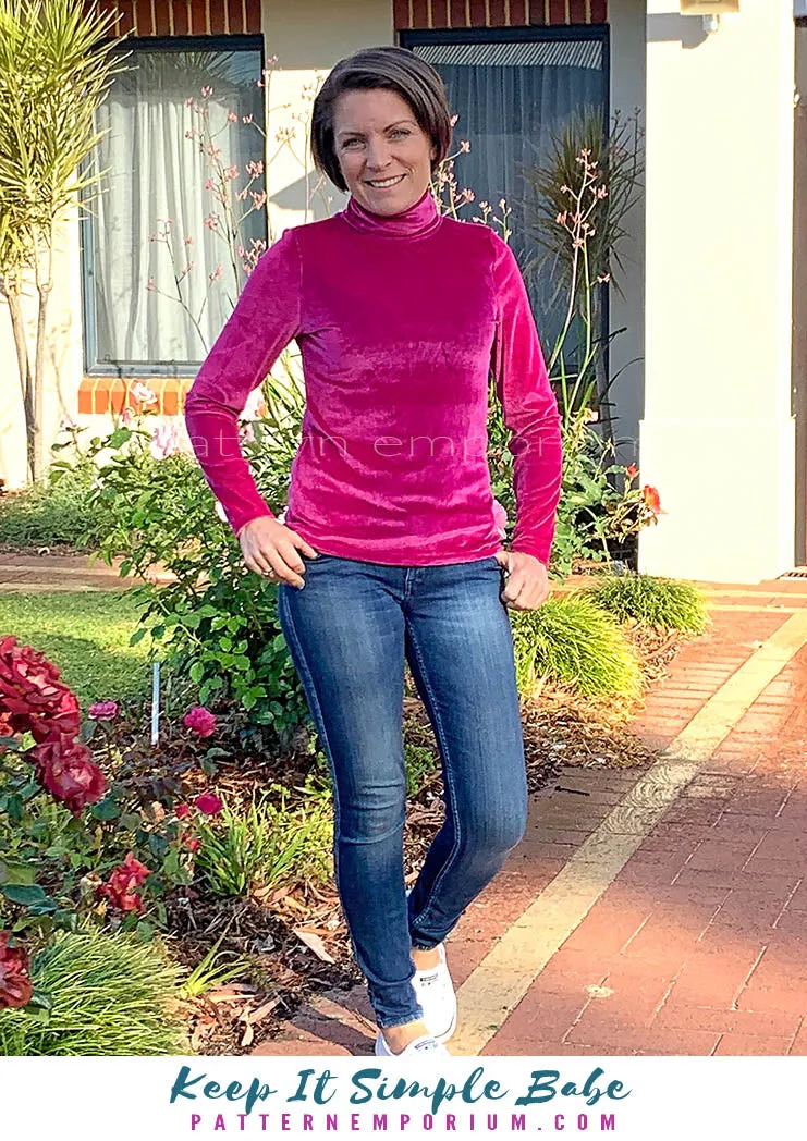 Keep It Simple | Semi Fitted T-shirt Sewing Pattern