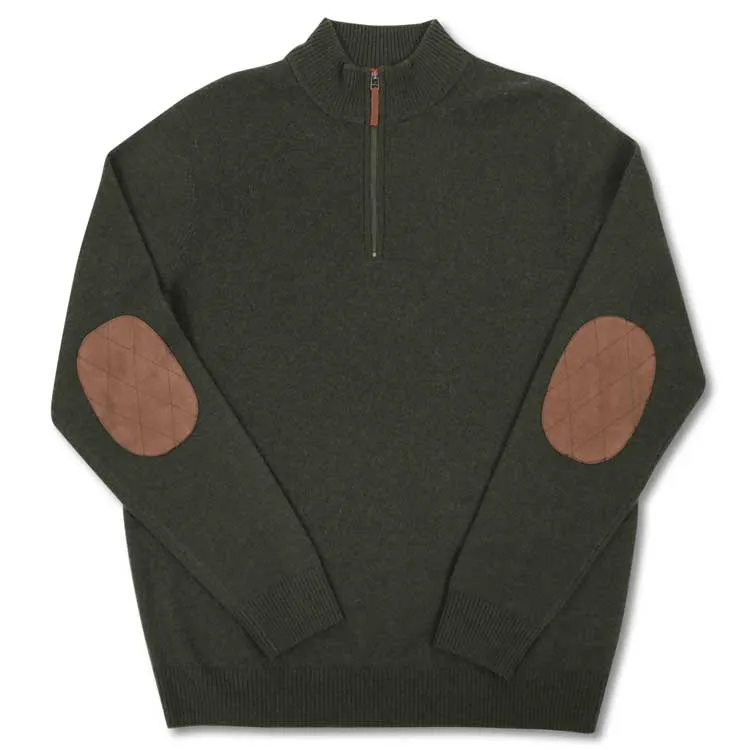 Kevin's Men's 1/4 Zip Merino Sweater