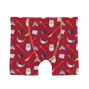 KicKee Pants Boxer Brief - Crimson Magical World