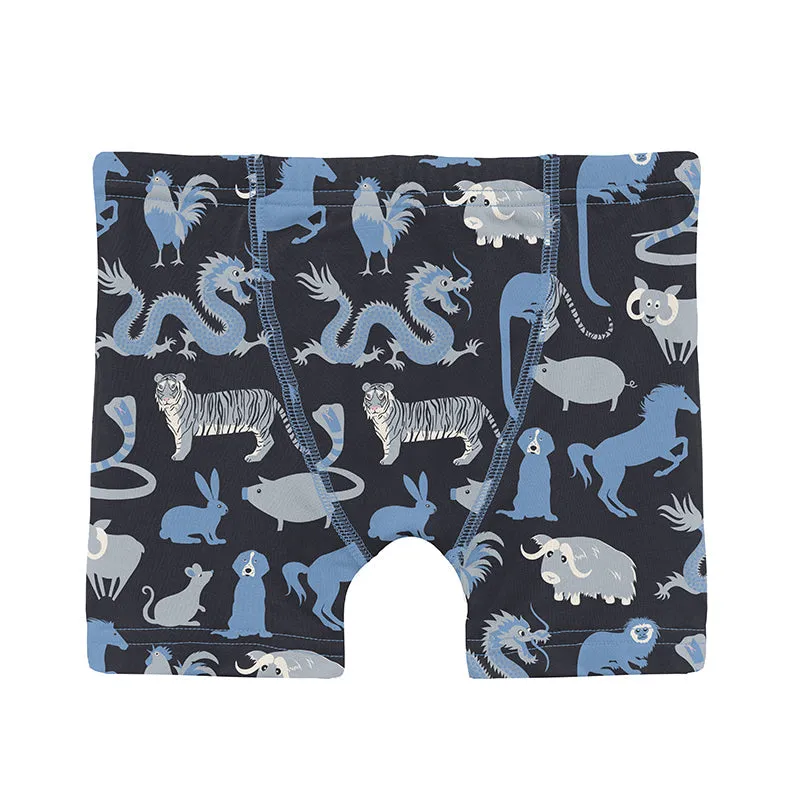 KicKee Pants Boxer Brief - Deep Space Chinese Zodiac
