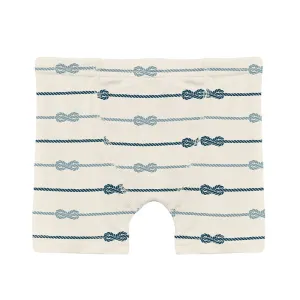 KicKee Pants Boxer Briefs - Natural Boat Rope