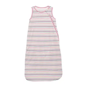 Kickee Pants Fluffle Sleep Bag- Ice Cream Stripe