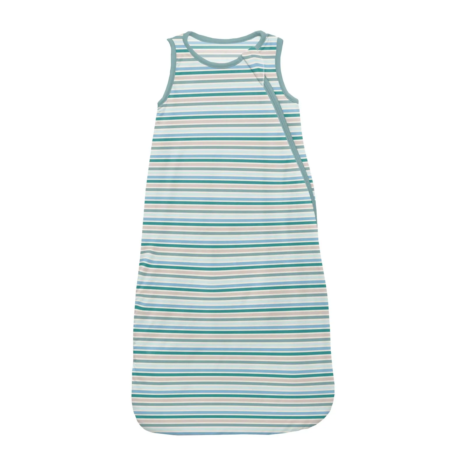 Kickee Pants Fluffle Sleep Bag- Lakeside Stripe