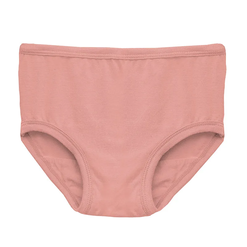 Kickee Pants Girls Print Underwear - Blush