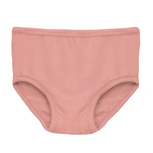 Kickee Pants Girls Print Underwear - Blush